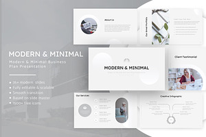 Modern & Minimal Business Plan