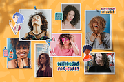 Curly Girl Method illustrations, an Illustration by Uniyok (Thumbnail 10 of 10)