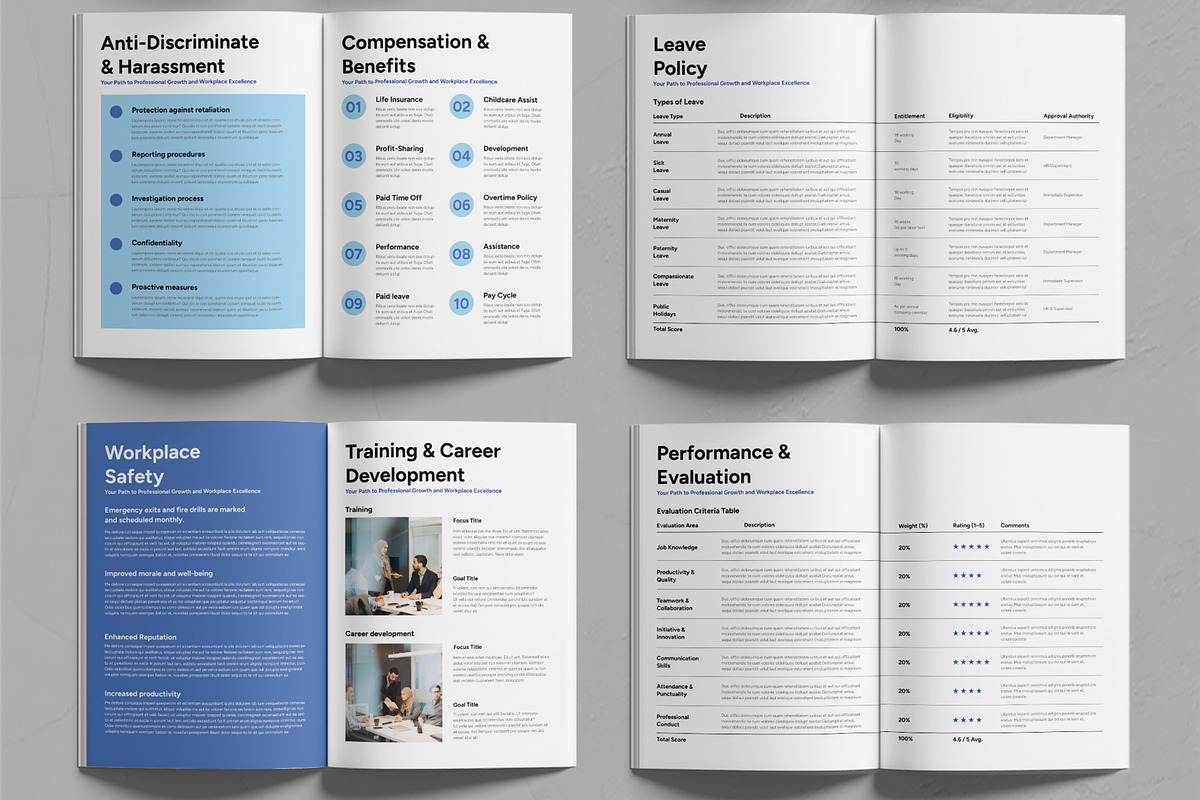 Employee Handbook Policy preview 3