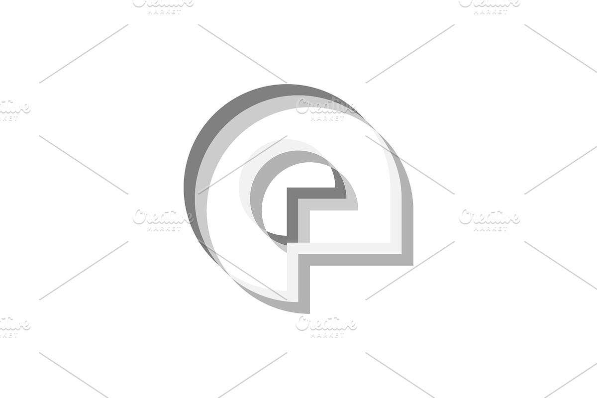 Lower e letter mark, a Branding & Logo Template by MuzaInspires (Photo 2 of 4)