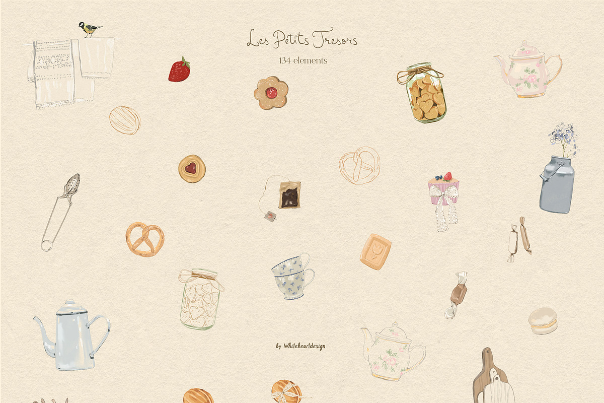 Cottagecore Illustration Bundle, a Decorative Illustration by whiteheartdesign (Photo 51 of 53)