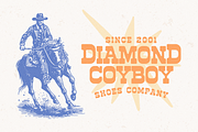 HF Lonehope Western Slab Serif, a Serif Font by 24Design Studios (Thumbnail 2 of 7)
