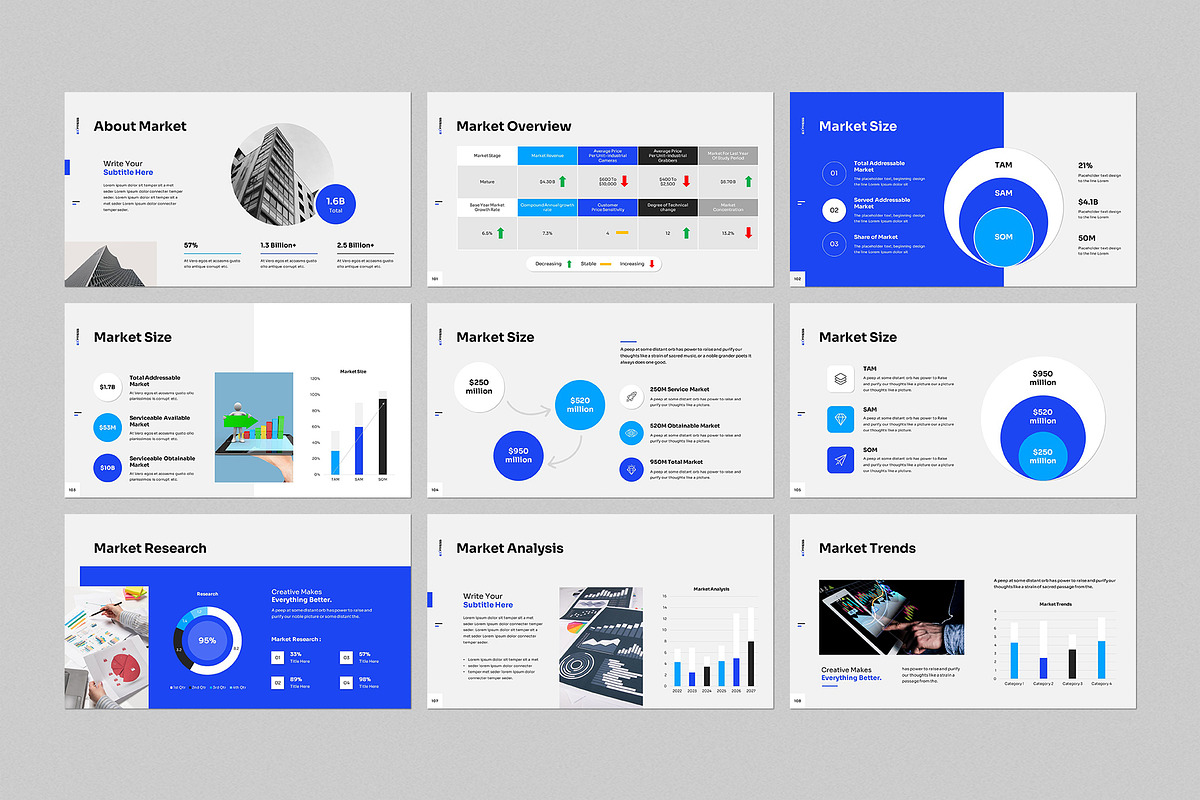 Pitch Deck PowerPoint Template, a Presentation Template by CreativeSlides (Photo 16 of 41)