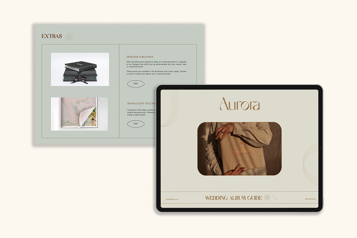 Wanderlust | Album Guide PDF, a Templates & Theme by Studio Leelou (Photo 6 of 10)