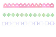Watercolor Border Procreate Brushes, a Brush Add-On by Lucrumplus (Thumbnail 3 of 3)