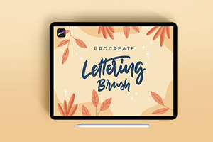 Procreate Lettering Brush