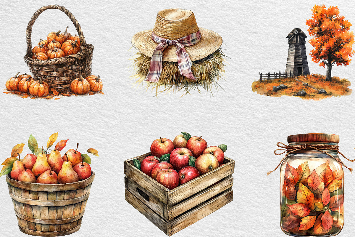 Antique Farming in Autumn Sublimatio, an Illustration by Black Bird Studio (Photo 4 of 6)