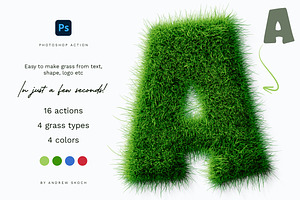 Grass Photoshop Action