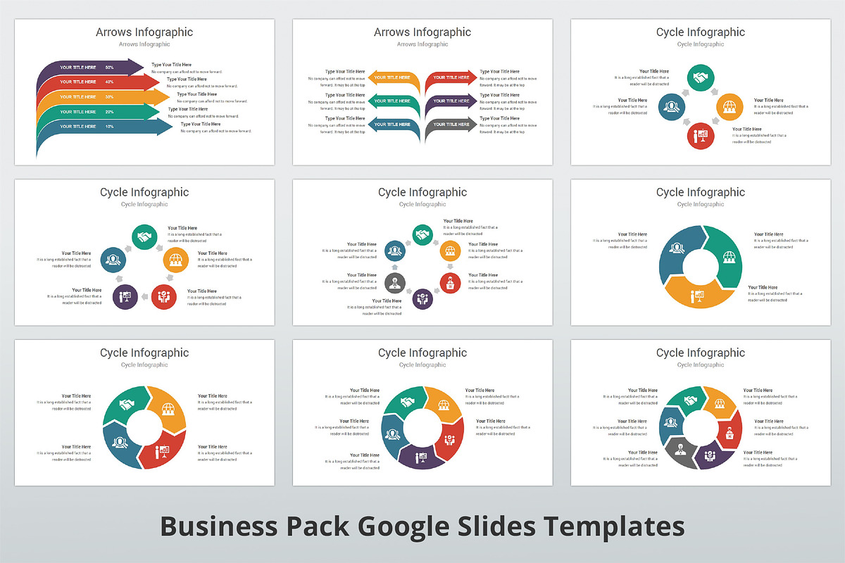 Business Pack Google Slides Bundle, a Presentation Template by GraphicStan (Photo 29 of 41)