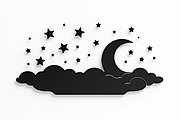 Crescent Moons and Star Silhouette, an Illustration by Amazin_art (Thumbnail 8 of 31)