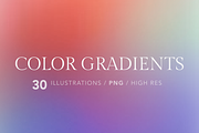 Color Gradients, a Decorative Illustration by Picturesque Stories (Thumbnail 1 of 8)