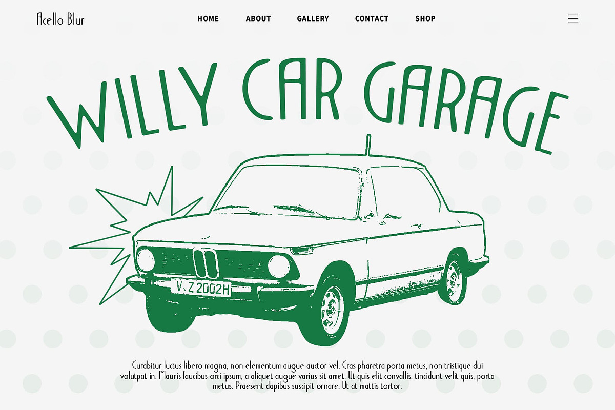 Acello Blur, a Sans Serif Font by Craft Supply Co. (Photo 4 of 8)