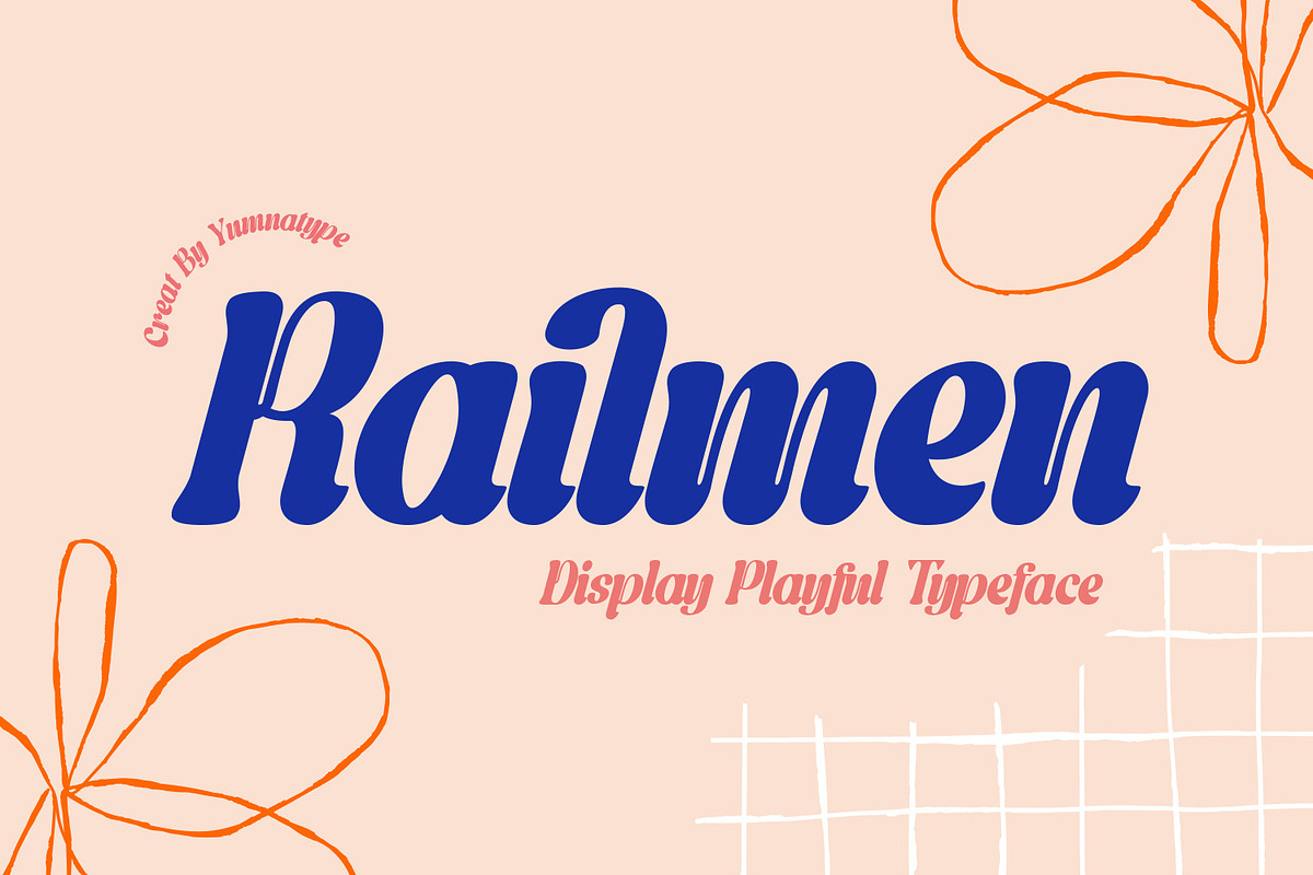Railmen, a Symbol Font by yumnatype (Photo 1 of 10)
