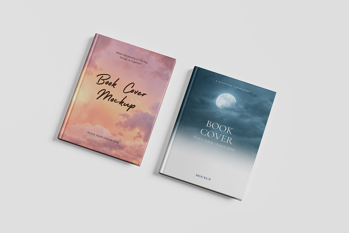 Book Cover Mockup, a Books & Magazine Mockup by bimockup