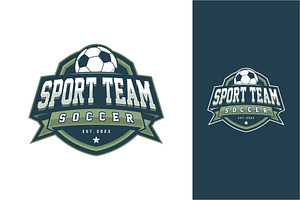 Soccer Football Badge Logo Design, a Branding & Logo Template by jundio studio