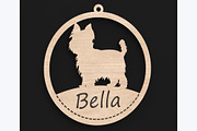 40 Custom Dog Ornaments Laser Files, an Object Graphic by ThemeXDigital (Thumbnail 6 of 9)