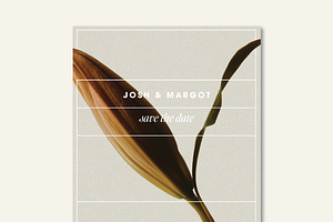 Invite 01, an Invitation Template by CMMN_sense