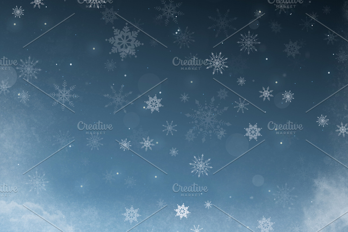 Abstract Winter Backgrounds III, a Texture Graphic by cDDesign (Photo 6 of 6)