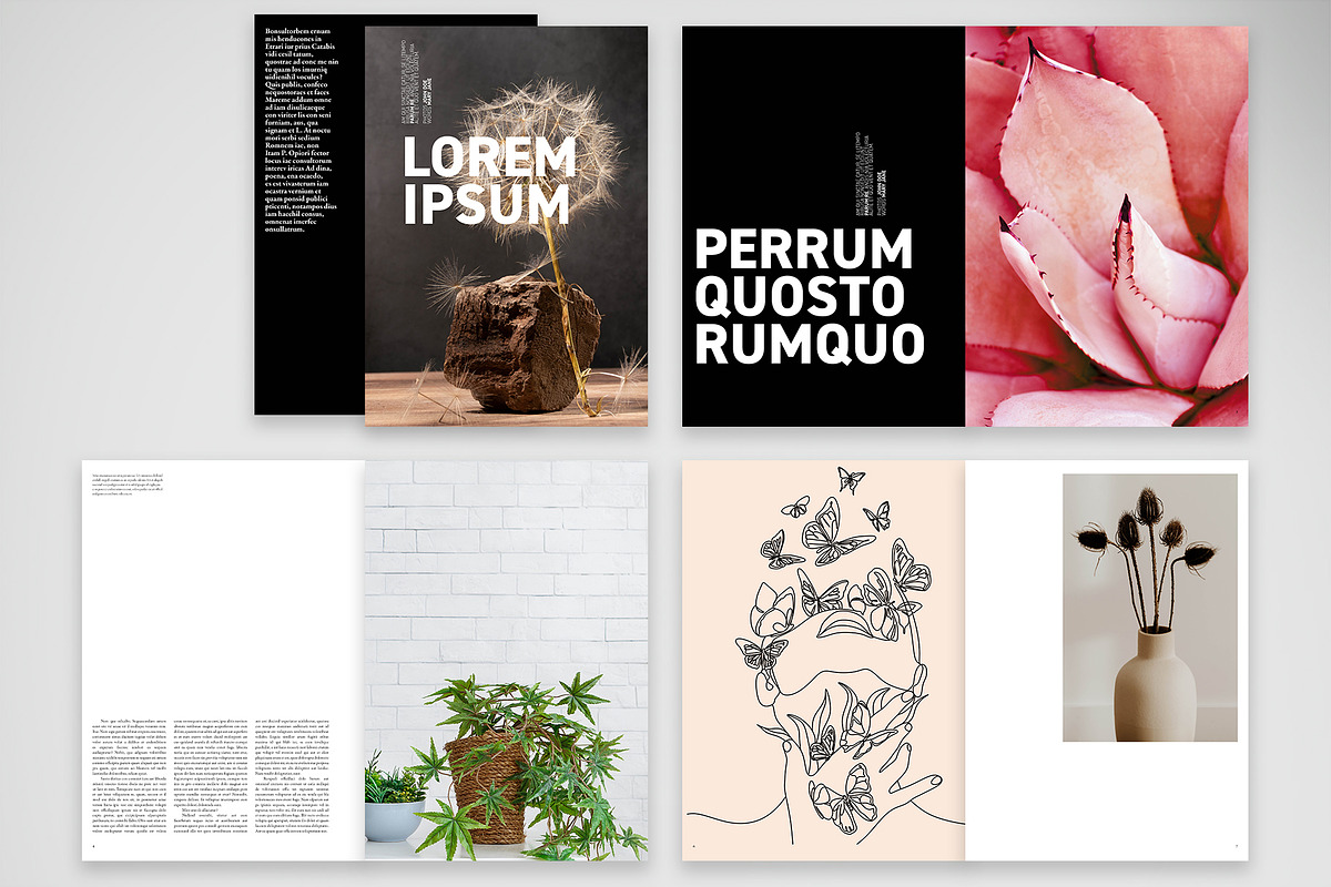 Minimal Nature-Inspired Magazine preview 2