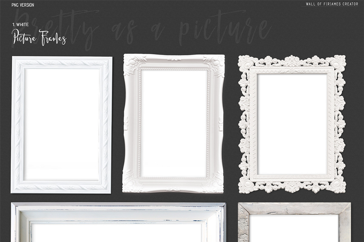 Frame Creator PNG Version w Bonus, a Print Template by Whimsicality (Photo 6 of 31)