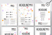 Brochures with molecular structure, a Work Illustration by VectorShop (Thumbnail 2 of 5)