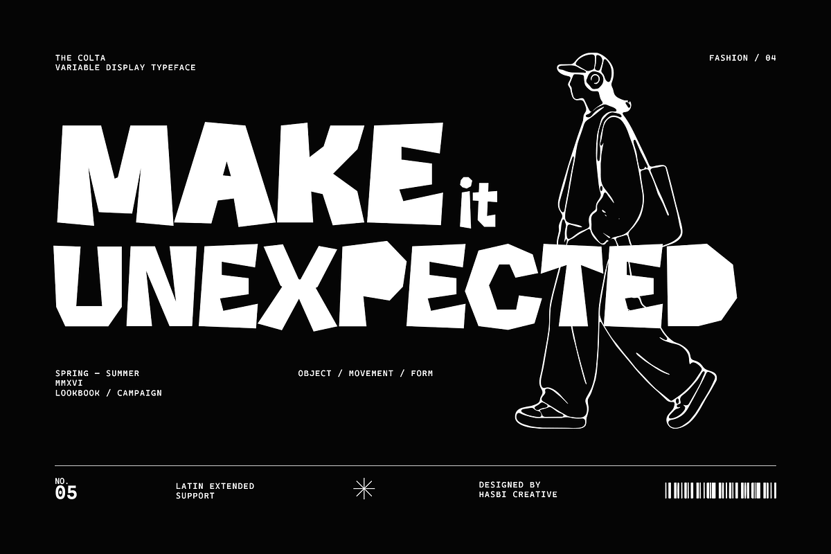 Colta – Variable Display Font, a Sans Serif Font by Hasbi Creative (Photo 5 of 12)