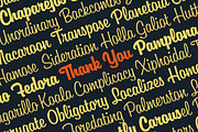 Boutiera Bold, a Script Font by Mika Melvas (Thumbnail 6 of 7)