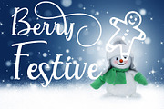 Chris Pine - A Christmas Typeface, a Script Font by Fontcastle (Thumbnail 4 of 9)