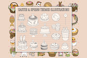 Procreate Easter and Spring brushes, a Brush Add-On by PDknyStudio (Thumbnail 4 of 6)