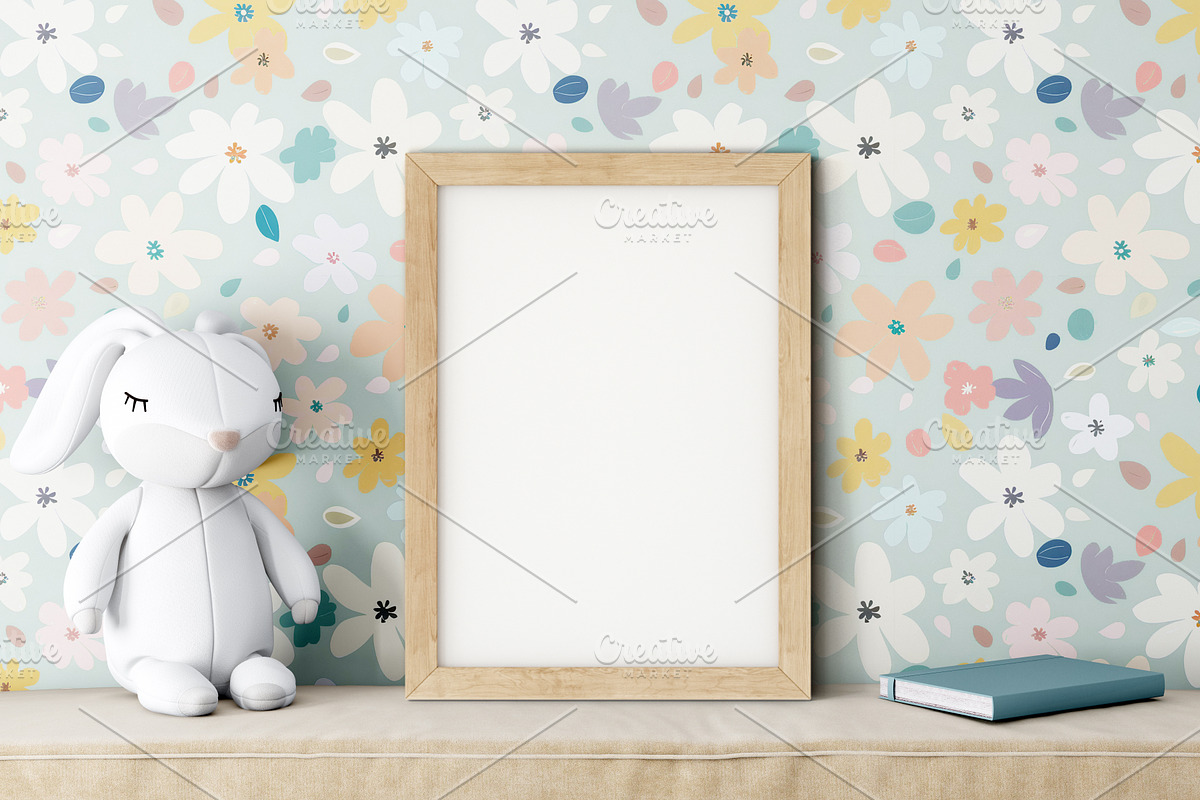 Frame Mockup Bundle Kids - 46, a Household Mockup by Mockup Shop (Photo 16 of 20)