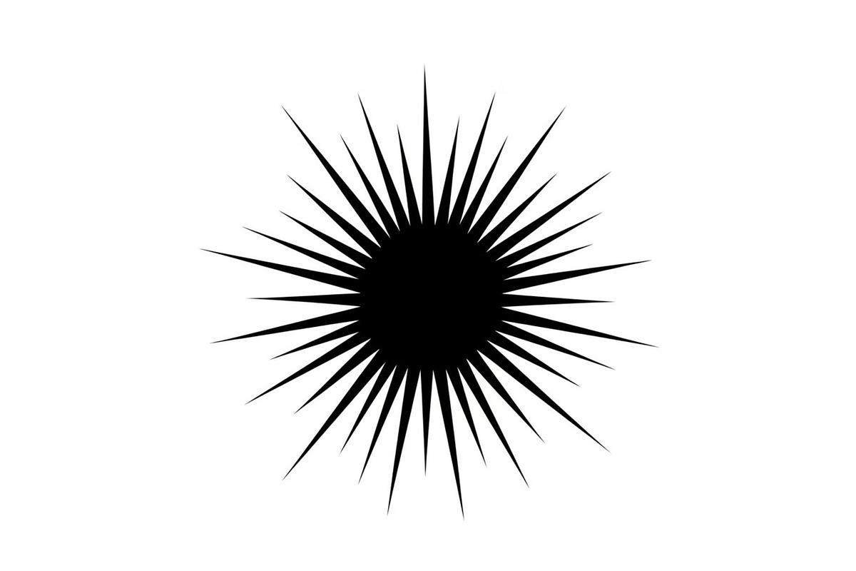 Abstract Sunburst Silhouette Set, a Graphic by hafijul (Photo 2 of 11)
