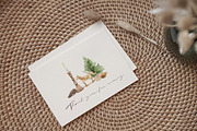 Gold Christmas Watercolor Clipart, a Decorative Illustration by Beigetime (Thumbnail 9 of 18)