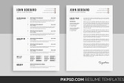 Interactive Resume / CV Template, a Resume Template by graphicforest (Thumbnail 2 of 4)
