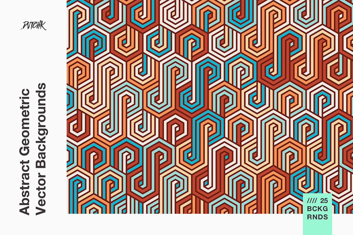 Abstract Geometric Vector Background, a Background Graphic by dvtchk (Photo 11 of 16)