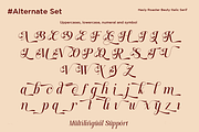 Hasly Roaster - Beauty Italic Font, a Serif Font by RagamKata (Thumbnail 11 of 11)