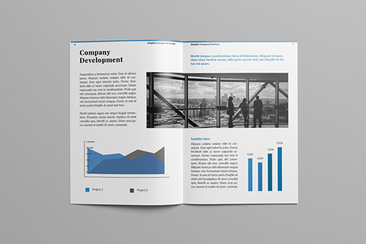 Simplest Brochure, a Brochure Template by Birka Studio (Photo 4 of 11)