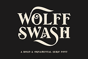 Wolff Swash - Bold Serif Font, a Serif Font by Wolff Design Co. (Thumbnail 1 of 8)