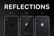 iPhone X Mockup - Front View, an iPhone Mockup by Mockups & Illustrations (Thumbnail 5 of 17)