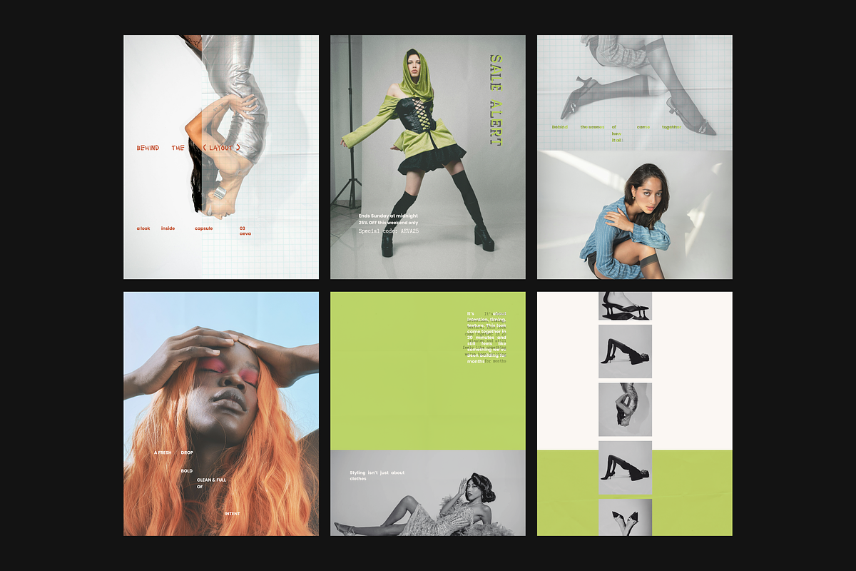 AEVA • CREATIVE INSTAGRAM TEMPLATES, a Social Media Template by rainbojelia (Photo 12 of 18)