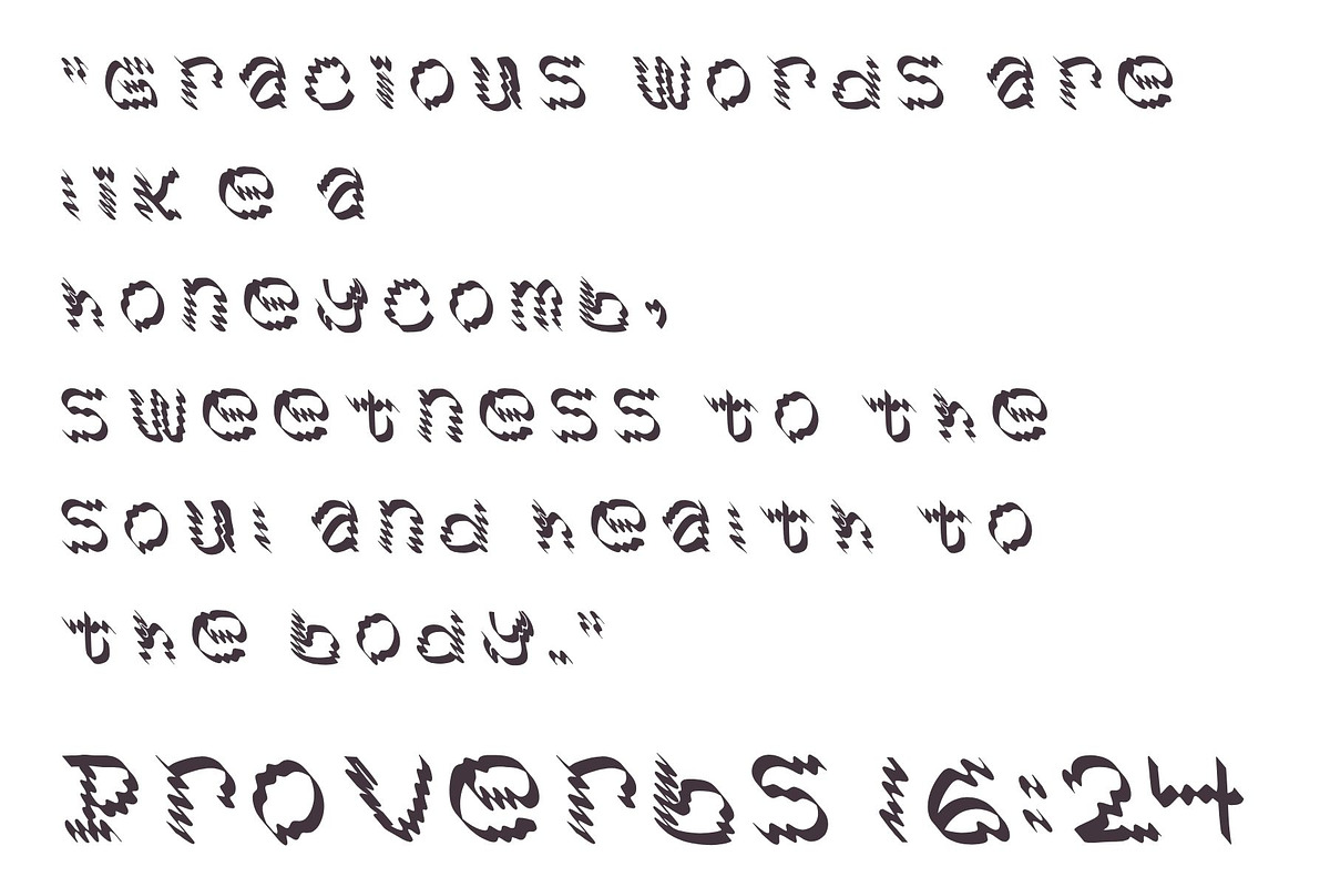 Electric Liquid,Wavy Hand-Drawn Font, a Handwritten Font by Eryn Rose Design (Photo 20 of 23)
