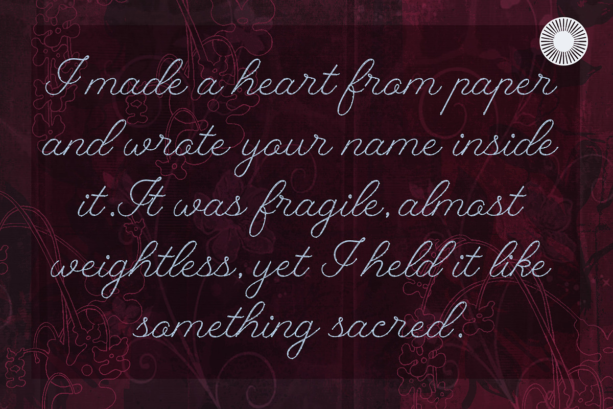 Oh Beads - Beaded Script Font, a Script Font by Setara Langit CreativeStd (Photo 8 of 14)