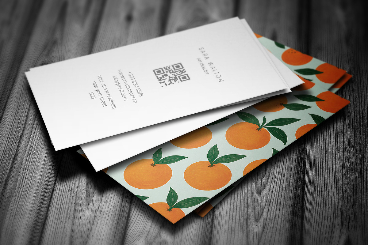 Aesthetic Business Card, a Business Card Template by Saman Osama (Photo 2 of 4)