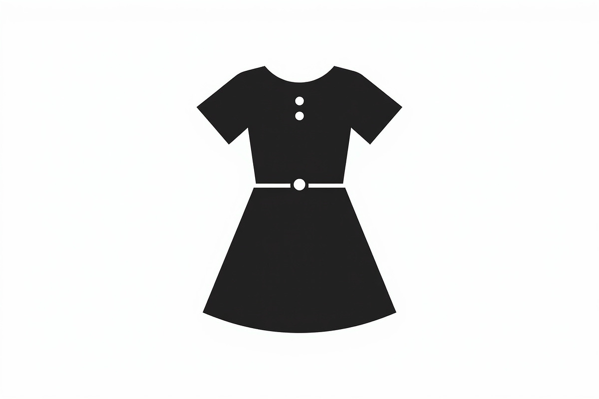 Fashion Dress Silhouettes Set, an Illustration by musafir_fashion (Photo 8 of 20)