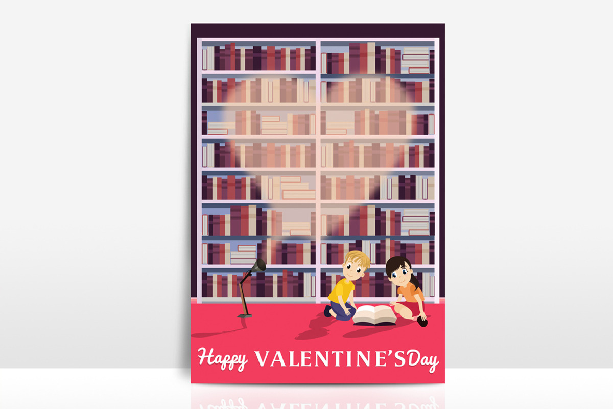 Valentine's Day Card, a Card Template by land art (Photo 2 of 2)
