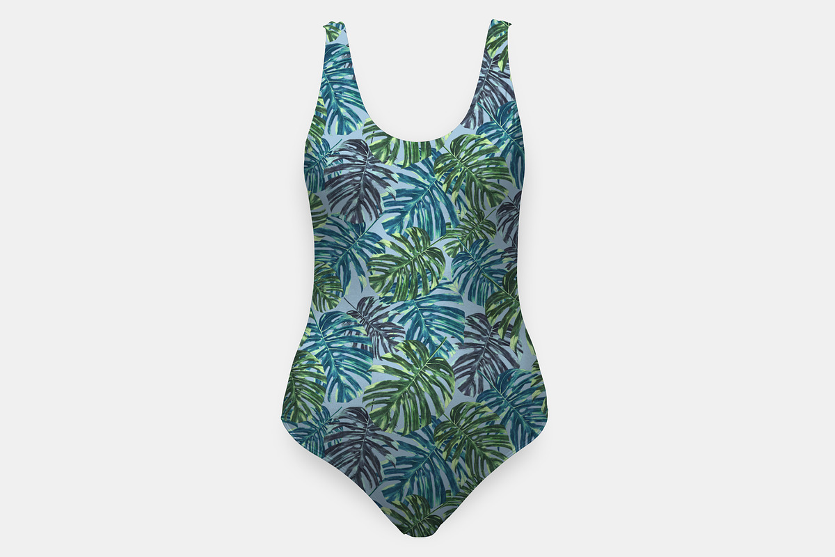 Tropical Leaves - Seamless Pattern, a Pattern Graphic by Talip Memis (Photo 4 of 5)