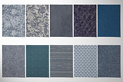 Artisan - 35 Seamless Patterns, a Pattern Graphic by Sault Design (Thumbnail 10 of 11)
