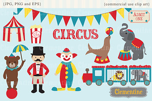Circus clip art and vectors