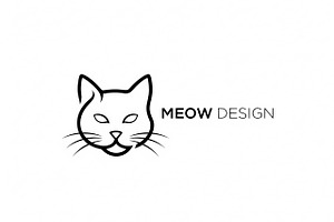 Meow Design Minimal, a Branding & Logo Template by Logocreative