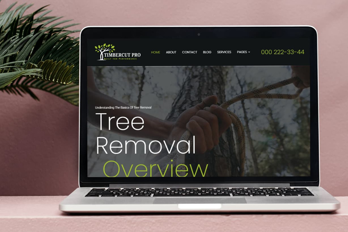 Tree Removal Service WordPress Theme, a WordPress Template by Your Theme Shop (Photo 7 of 9)