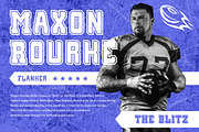 Rugby Squad - Rugby Sport Font, a Font by PutraCetol Studio (Thumbnail 2 of 5)